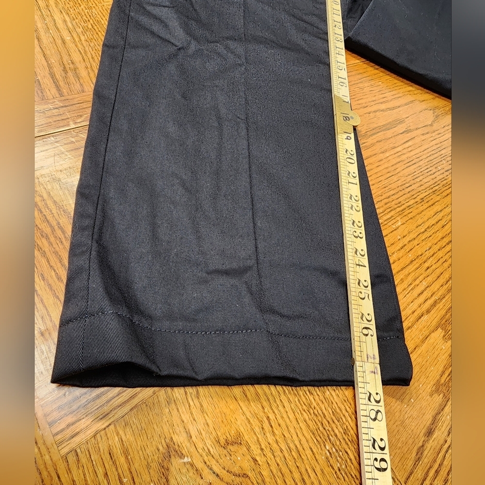 Land's End Black Chino Pants Size 16 - Picture 5 of 11